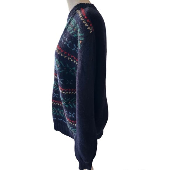 Knights Bridge Sweater Pullover Made in Italy 90s 70% Wool Size L - Picture 4 of 4